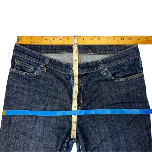 J Brand Boyfriend Jeans Fit Mid Rise Dark Wash Size 29 - Picture 8 of 13